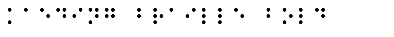 Kaeding Braille Bold